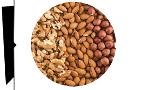 Sentori di frutta secca, noci nocciole mandorle